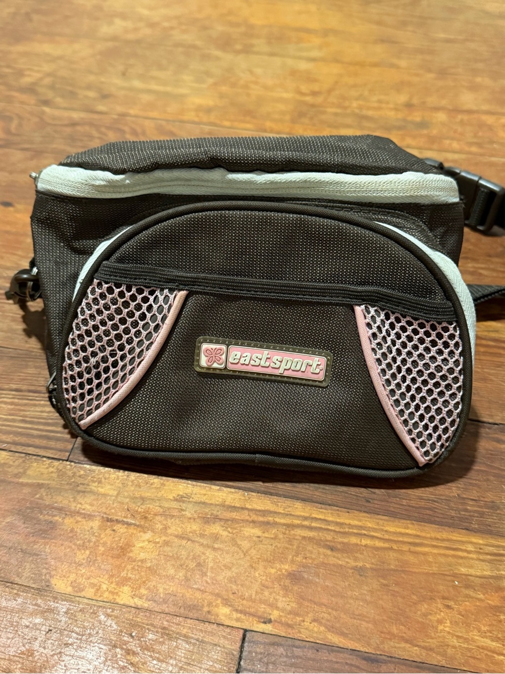 Eastsport Brown and Pink Crossbody Bag